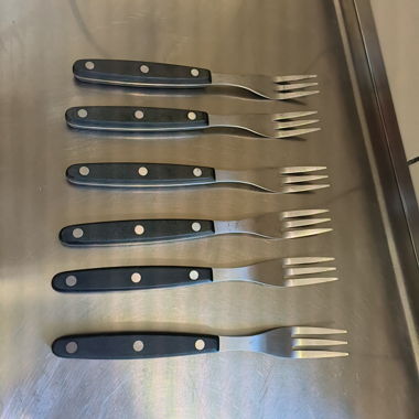 6 Fondue Gabeln Set 
