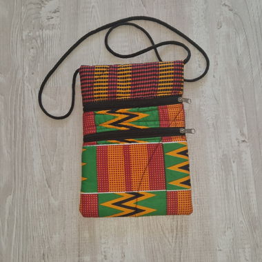 Sac bandoulière Kente