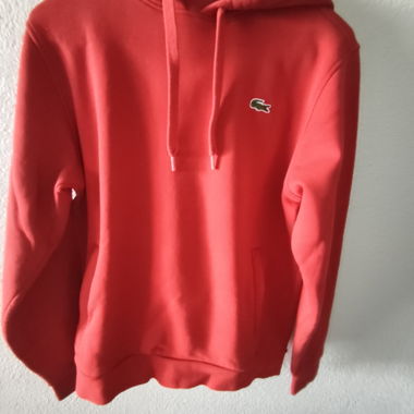 Lacoste Sport Hoodie Rot