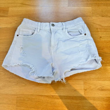 Shorts in Denim Sbiadito