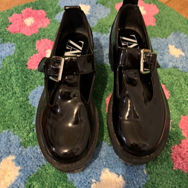 Mary Janes Zara nere taglia 37