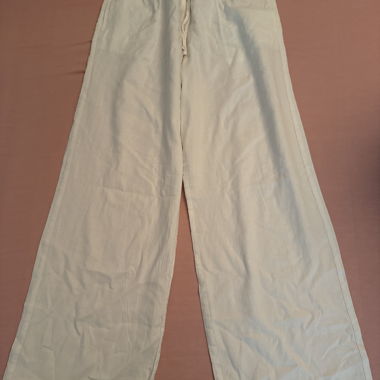 Pantalon ample blanc