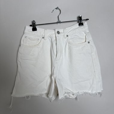 Shorts en jean blanc