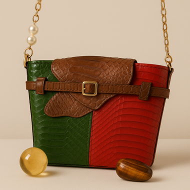 Sac en cuir véritable 