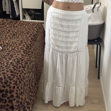 Weisser langer Rock von H&M Divided