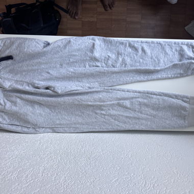 Grey jogger pants