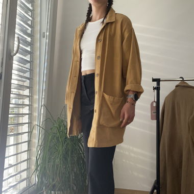 Pull&bear giacca leggera color senape