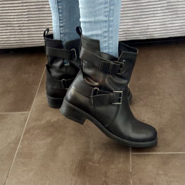 Lederboots / Stiefel von Roberto Santi, Grösse 38