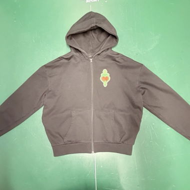 Black Zip Hoodie