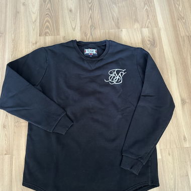 SikSilk schwarzer Sweatshirt