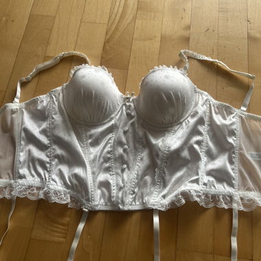 Soutien-gorge corset blanc 75C
