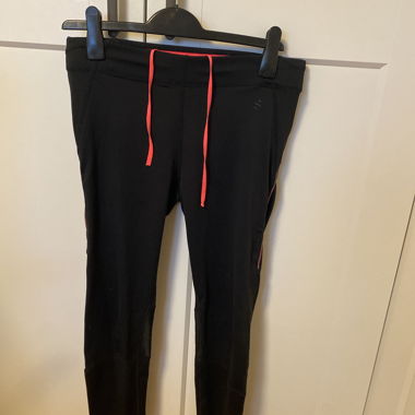 H&M Sport Leggings black/pink size M