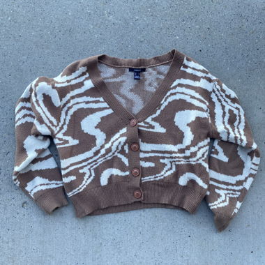 Brown Cardigan 