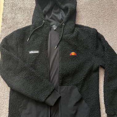 Hoodie polaire Ellesse noir
