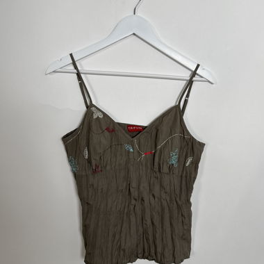 TAIFUN besticktes Cami-Top