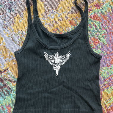Schwarzes Tank top - brandy melville