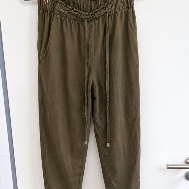 Pantalon kaki fluide