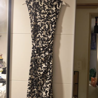 H&M Bedrucktes Midikleid