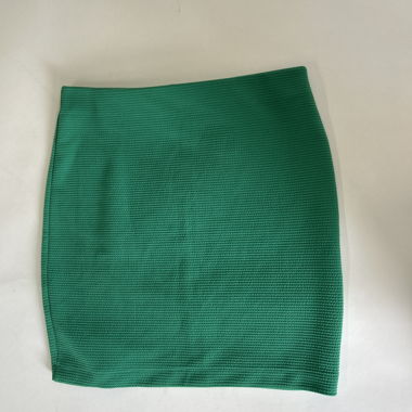 H&M Green Textured Skirt