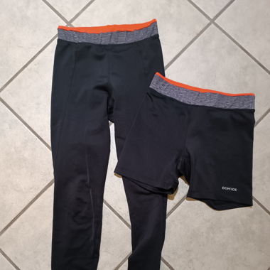 Ensemble de sport short/ legging 