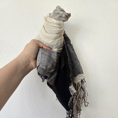 Neutral Gradient Lightweight Scarf
