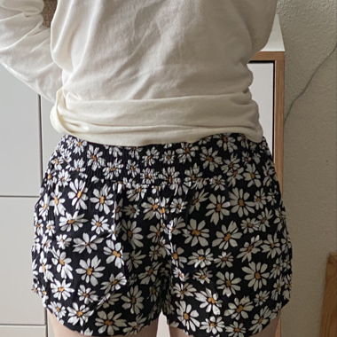 Sommershorts Blumen