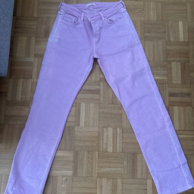 Jeans rose bonbon