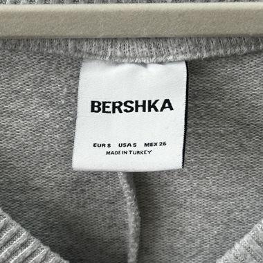 Pull gris Bershka