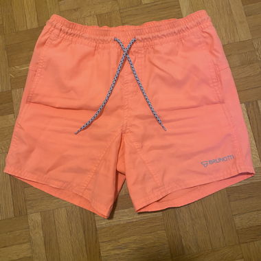 Short de bain orange