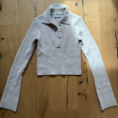 Long-Sleeve Crop Top