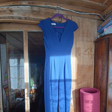 Combinaison estivale bleu