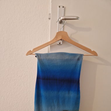 Blaues Breshka Kleid