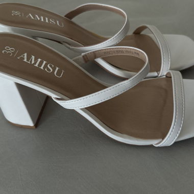 White High Heel Sandals
