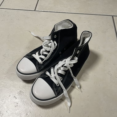 Baskets montantes noires