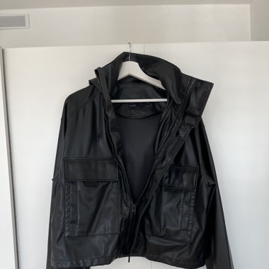 Asos Design - fake leather jacket 