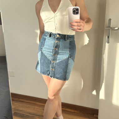 Jeansrock in XS