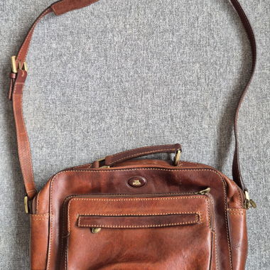 THE BRIDGE leather shoulder bag - vintage