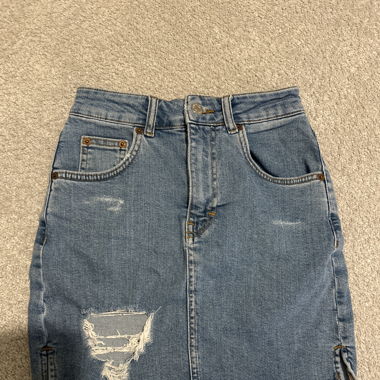 Jupe en jeans