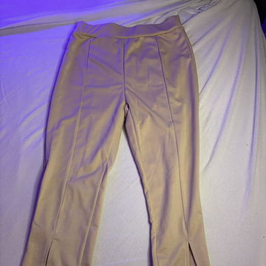 stoffhose beige