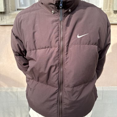 Veste matelassée Nike vintage marron des années 90