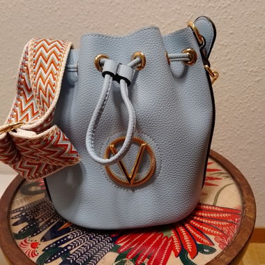 Sac de type sceau bleu Marco Valentino