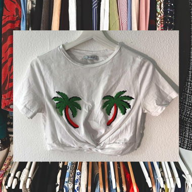 ZARA crop-top size S 