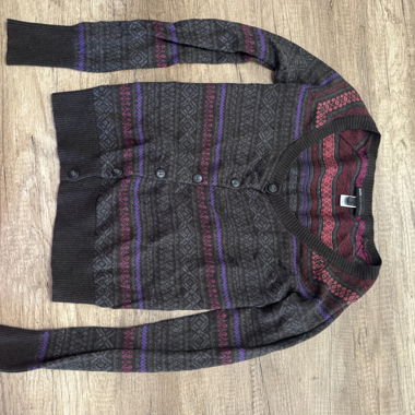 Buttoned Knit Vest