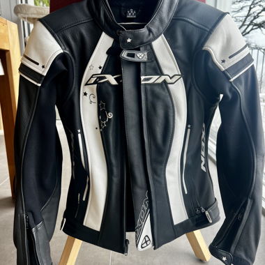 Giacca da moto IXON in pelle da donna XS 36