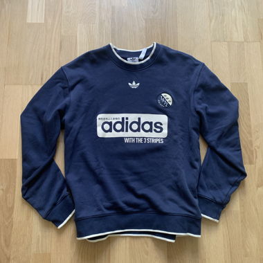 Felpa Adidas blu