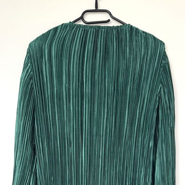 Green striped dress size 36