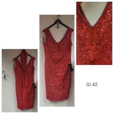 Pailletten Abendkleid 