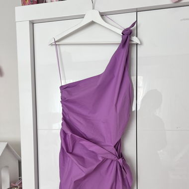 Lilac dress from Zara