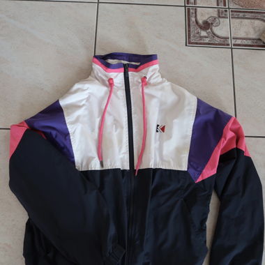 Karl Kani Colorblock-Windbreaker Jacke XS