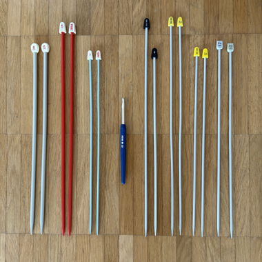 Knitting Needles & Crochet Hook - Various Sizes